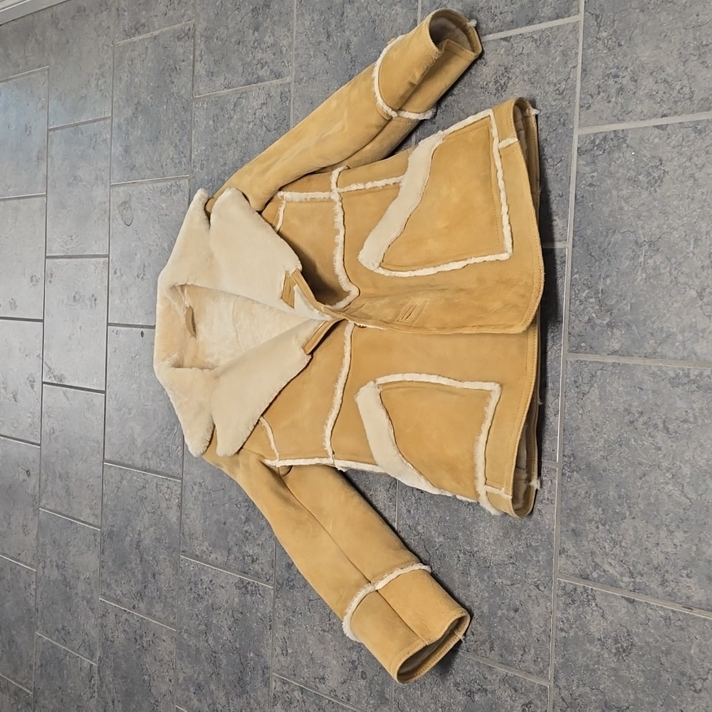 Mens Vintage Suede Leather Jacket